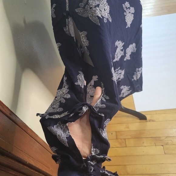 Kayleigh Blue Navy Women Long Sleeve Blouse Top Size Large - Picture 3 of 7